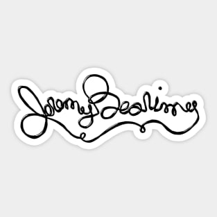 Jeremy Bearimy Sticker